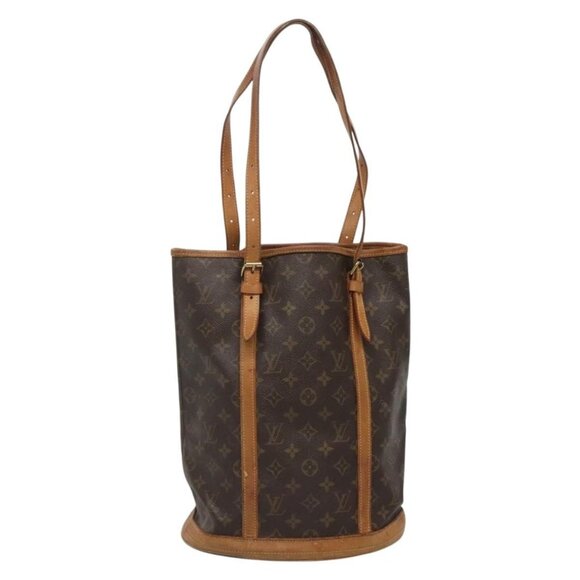 LOUIS VUITTON Monogram Bucket GM Shoulder Bag LV Auth - Picture 1 of 16